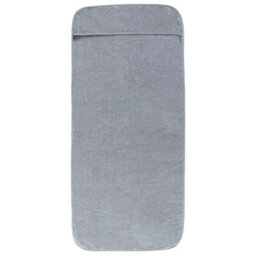 Walplus Beach Towels 2 Pcs Grey 60X135 Cm Fabric 400 Gsm - thumbnail 3