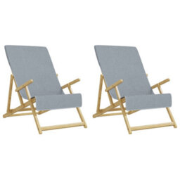 Walplus Beach Towels 2 Pcs Grey 60X135 Cm Fabric 400 Gsm - thumbnail 4