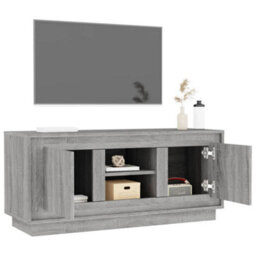 Berkfield Tv Cabinet Grey Sonoma 102X35X45 Cm Engineered Wood - thumbnail 5