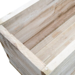 Forest Garden Caledonian Wooden Long Raised Bed - With Base - 45 X 180Cm - thumbnail 5