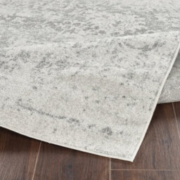 Livabliss Oval Harput-Vintage Grey Blue Orange White Traditional Boho Living Dining Bedroom Rug 200 X 275 Cm Easy Care, Non Shedding - thumbnail 4