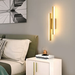 Pheashine Scandinavian Gold Acrylic 40X9.5X4Cm 16W 3000K Warm White Wall Lamp - thumbnail 6