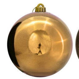 Christmas Tree World 15Cm Gold Bauble Set Shiny/matt (20 Pc) - thumbnail 4