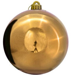 Christmas Tree World 15Cm Gold Bauble Set Shiny/matt (20 Pc) - thumbnail 6