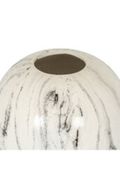 Marble-Effect Ceramic Vase For Elegant Home Decor - thumbnail 2