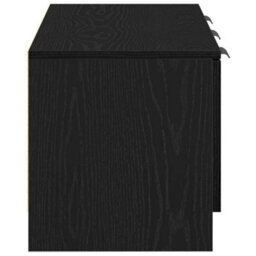 Berkfield Tv Cabinet Black Oak 102X35X36,5 Cm Engineered Wood - thumbnail 7