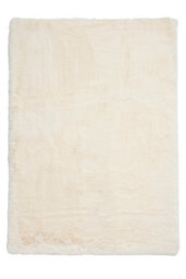 Ivory Shaggy Plain Modern Easy To Clean Rug For Living Room And Bedroom-120Cm X 170Cm - thumbnail 9