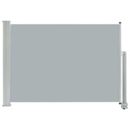 Berkfield Patio Retractable Side Awning 80X300 Cm Grey - thumbnail 2