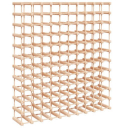 Walplus Wine Rack For 120 Bottles 112.5X23X123.5 Cm Solid Wood Pine - thumbnail 5