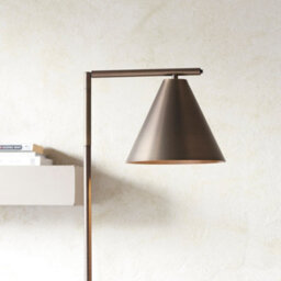 Luminosa Lighting Luminosa Cape Task Floor Lamp Brushed Antique Bronze Plate, 1X E27 - thumbnail 4