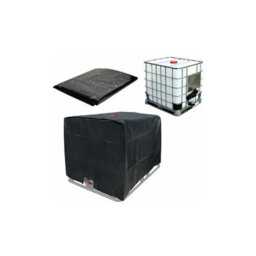 Protective Cover For 1000L Ibc Water Tank, Dustproof, Uv And Rainproof, 120 X 100 116 Cm (Black), Starlight Color - thumbnail 1