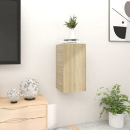 Berkfield Wall Mounted Tv Cabinets 2 Pcs Sonoma Oak 30.5X30X30 Cm - thumbnail 4
