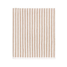 Yard Hebden Striped 100% Cotton Bath Towel, Natural, 70 X 130Cm - thumbnail 1