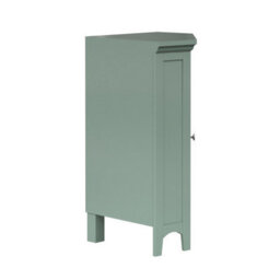 Teamson Home Freestanding Wooden Bathroom Corner Floor Cabinet, Bathroom Furniture, Bathroom Storage, Sage Green - thumbnail 4