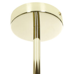 Wyld And Coco Glamour Lighting 10-Light Pendant Lamp Gold Steel And Glass Modern Ceiling Light - thumbnail 8