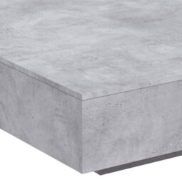 Vidaxl Coffee Table With Led Lights Concrete Grey 100X100X31 Cm - thumbnail 9