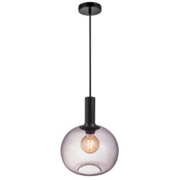 Nordlux Alton Glass Pendant Light Hand Blown Black,mains - thumbnail 3