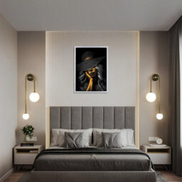 "AK Frames 24X20"" White Poster Frame - Modern Picture Frame For Wall Art, Prints And Photos - Durable And Stylish Display Frame" - thumbnail 4
