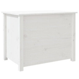 Berkfield Coffee Table White 71X49X55 Cm Solid Wood Pine - thumbnail 9