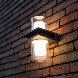 CGC Lighting Elise - Cgc Dark Grey Double Cylinder Led Outdoor Wall Light - thumbnail 4