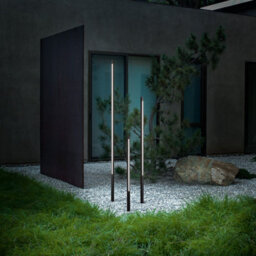 Ideal Lux Jedi 120Cm Led Outdoor Bollard Black, 3000K, Ip65, Non-Dim - thumbnail 2