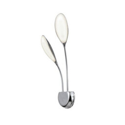 Luminosa Lighting Luminosa Lucila Integrated Led 2 Light Wall Lamp Chrome - Uk Stock - thumbnail 3