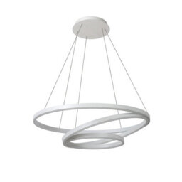 Lucide Triniti Modern Pendant Light 80Cm - Led Dim. - 3000K - White - thumbnail 3