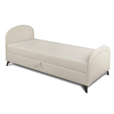 Heze Furniture Ping Day Bed Chaise Lounge With Storage - Beige (Mavel23) - image 1