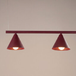 Sollux Lighting Nox Steel Burgundy 4 Lights Modern Chandeliers - thumbnail 4