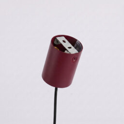 Sollux Lighting Nox Steel Burgundy 4 Lights Modern Chandeliers - thumbnail 8