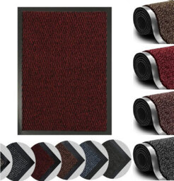 Heavy Duty Non Slip Barrier Mat - Red 40 X 60 Cm - thumbnail 1