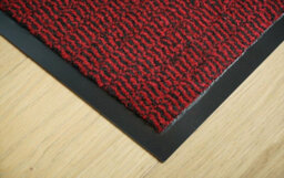 Heavy Duty Non Slip Barrier Mat - Red 40 X 60 Cm - thumbnail 2