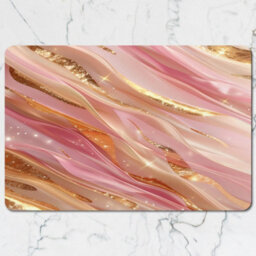 Benjamin Tate Design Set Of 12 Placemat And Coaster Set Featuring Trend Designer Artwork With Gold Accents Limited Edition - thumbnail 2
