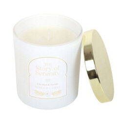 Something Different The Story Of Serenity Vanilla And Coconut Candle White (One Size) - thumbnail 1