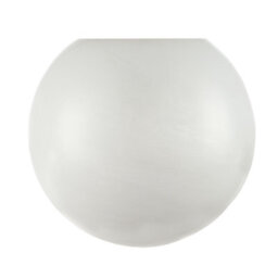 Happy Homewares Modern Snowflake Glass Globe Bathroom Ceiling Light In Antique Brass - thumbnail 6