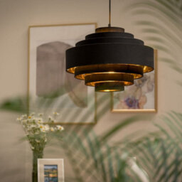 Valuelights Sette Black Ceiling Shade (D)45Cm - thumbnail 3