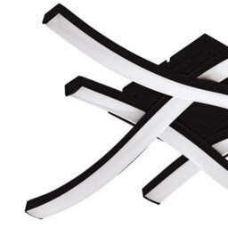 Eglo Basic Cabezas-E Black Steel & Plastic 4 Flame Wall/ceiling Light, 3000K - thumbnail 2