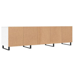 Berkfield Tv Cabinet White 150X30X44.5 Cm Engineered Wood - thumbnail 8