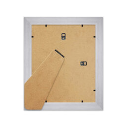 "17X17"" White Picture Frame - 17X17"" Square Frame With 15X15"" Mount For 17X17""/15X15"" Pictures Moderrn Style Thin Edge, 1 Pack" - thumbnail 3