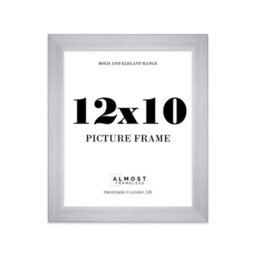"17X17"" White Picture Frame - 17X17"" Square Frame With 15X15"" Mount For 17X17""/15X15"" Pictures Moderrn Style Thin Edge, 1 Pack" - thumbnail 1