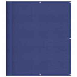 Berkfield Balcony Screen Blue 120X700 Cm 100% Polyester Oxford - thumbnail 2