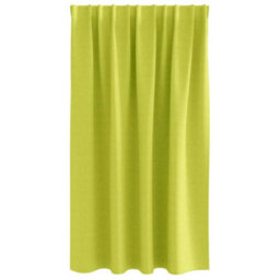 Berkfield Curtains With Curtains 2 Pcs Apple Green 140 X 140 Cm Polyester - thumbnail 3