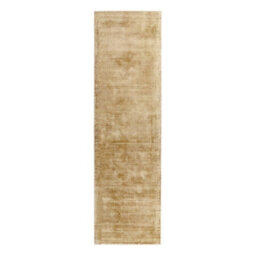 Gold Handmade , Luxurious , Modern , Plain Easy To Clean Viscose Rug For Living Room, Bedroom - 160Cm X 230Cm - thumbnail 7
