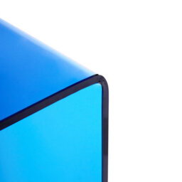 Beliani Console Table Kendall Tempered Glass Blue - thumbnail 5