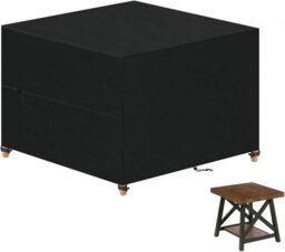 Outdoor Garden Furniture Cover 80X80X80Cm - Waterproof, Uv And Windproof Protective Tarpaulin For Table - thumbnail 1