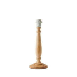 Valuelights Victoria Traditional Light Wood Candlestick Table Lamp Base - thumbnail 7