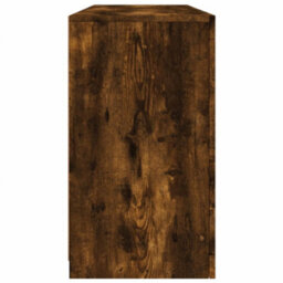 Berkfield Sideboard With Led Lights Smoked Oak 142.5X37X67 Cm - thumbnail 7