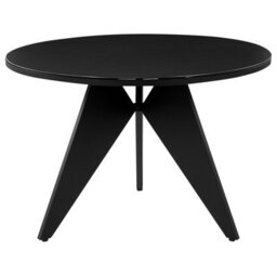 Beliani Garden Dining Set 4 Seater Olmetto/busseto Metal Black - thumbnail 4