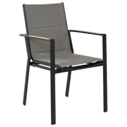 Beliani Garden Dining Set 4 Seater Olmetto/busseto Metal Black - thumbnail 9