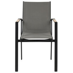 Beliani Garden Dining Set 4 Seater Olmetto/busseto Metal Black - thumbnail 8